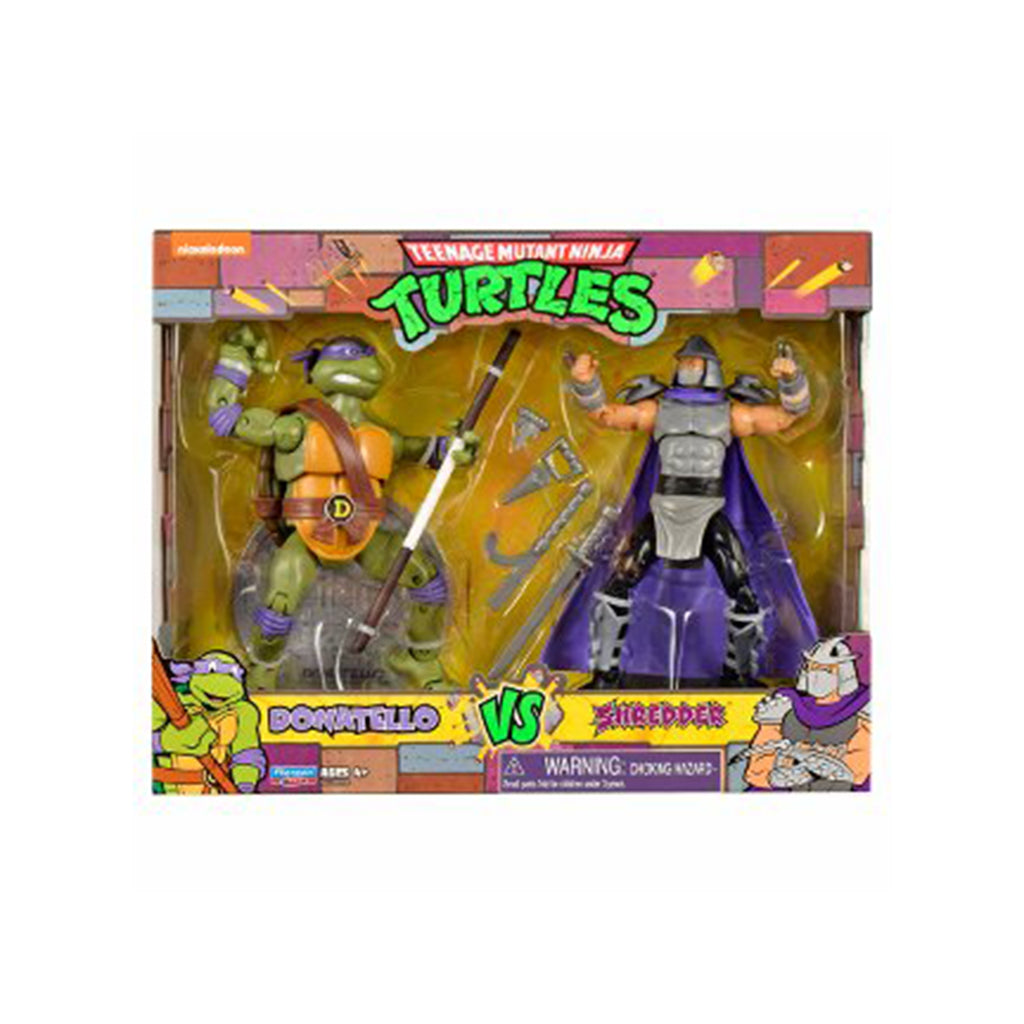 Playmates Teenage Mutant Ninja Turtles Donatello Vs Shredder Set - Radar Toys