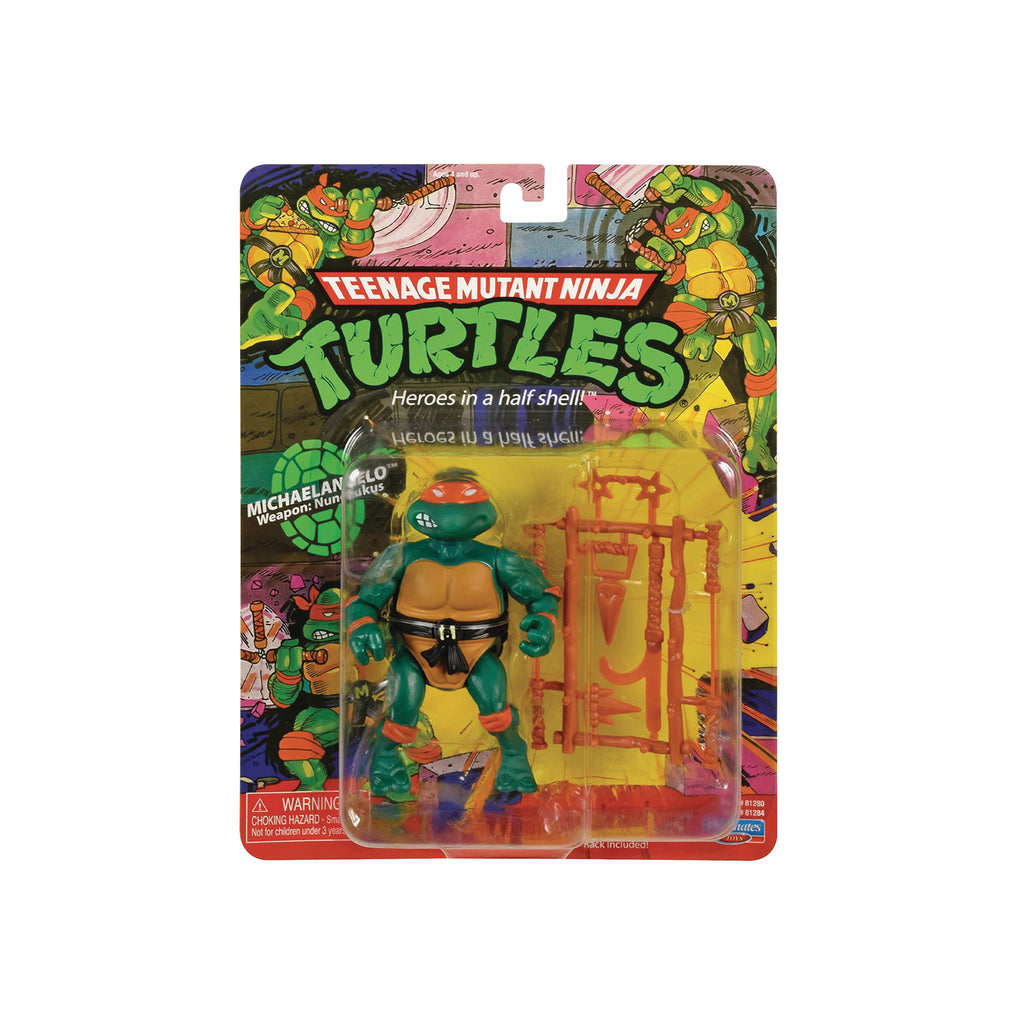 Playmates Teen Mutant Ninja Turtles Classic Michaelangelo Action Figure - Radar Toys