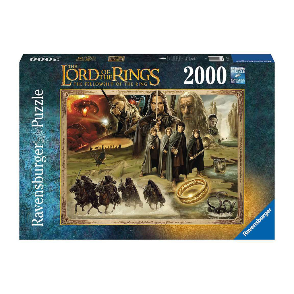 Ravensburger Lord Of The Rings Fellowship 2000 Piece Puzzle