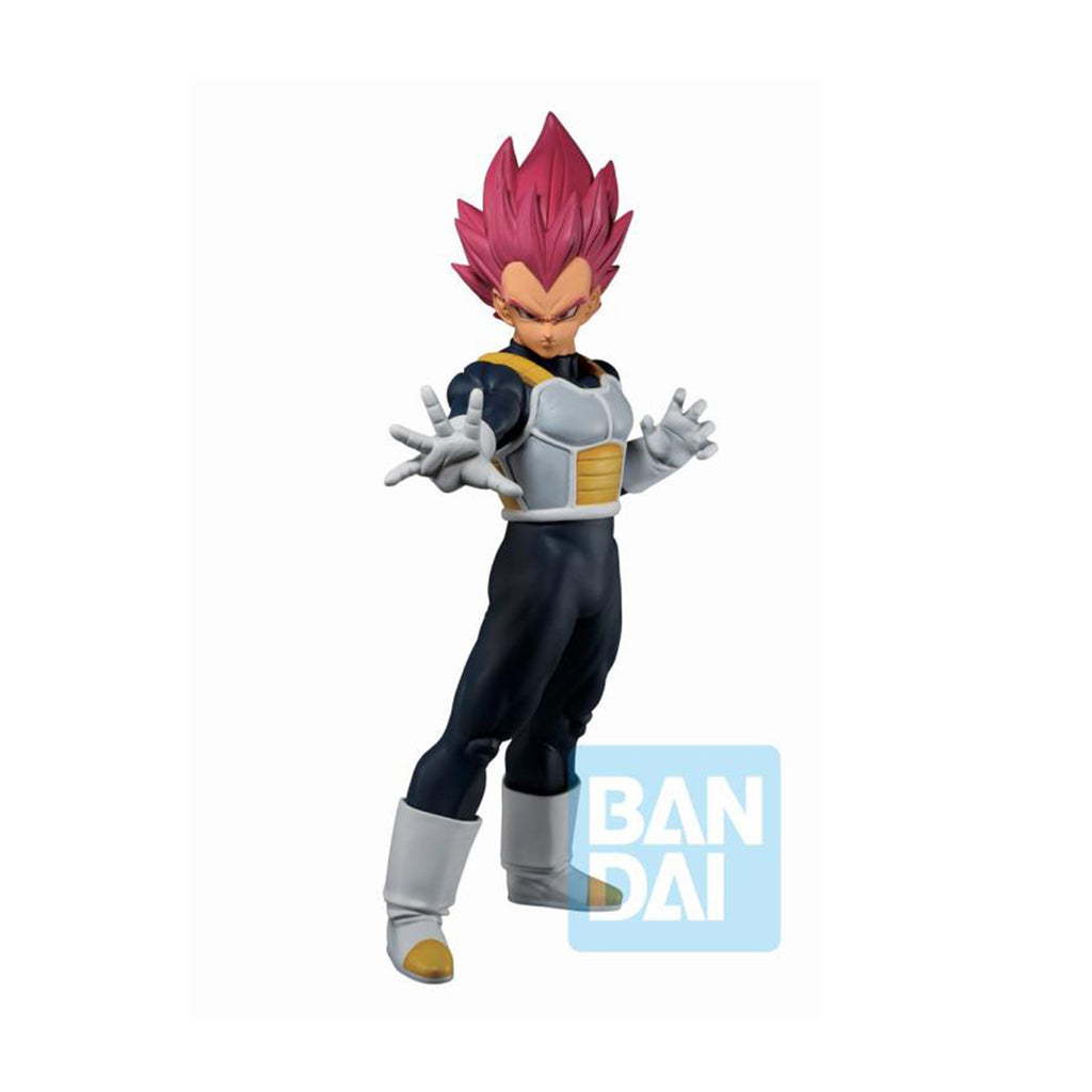 Bandai Dragon Ball Super Saiyan God Vegeta Back To The Film Ichibansho Figure
