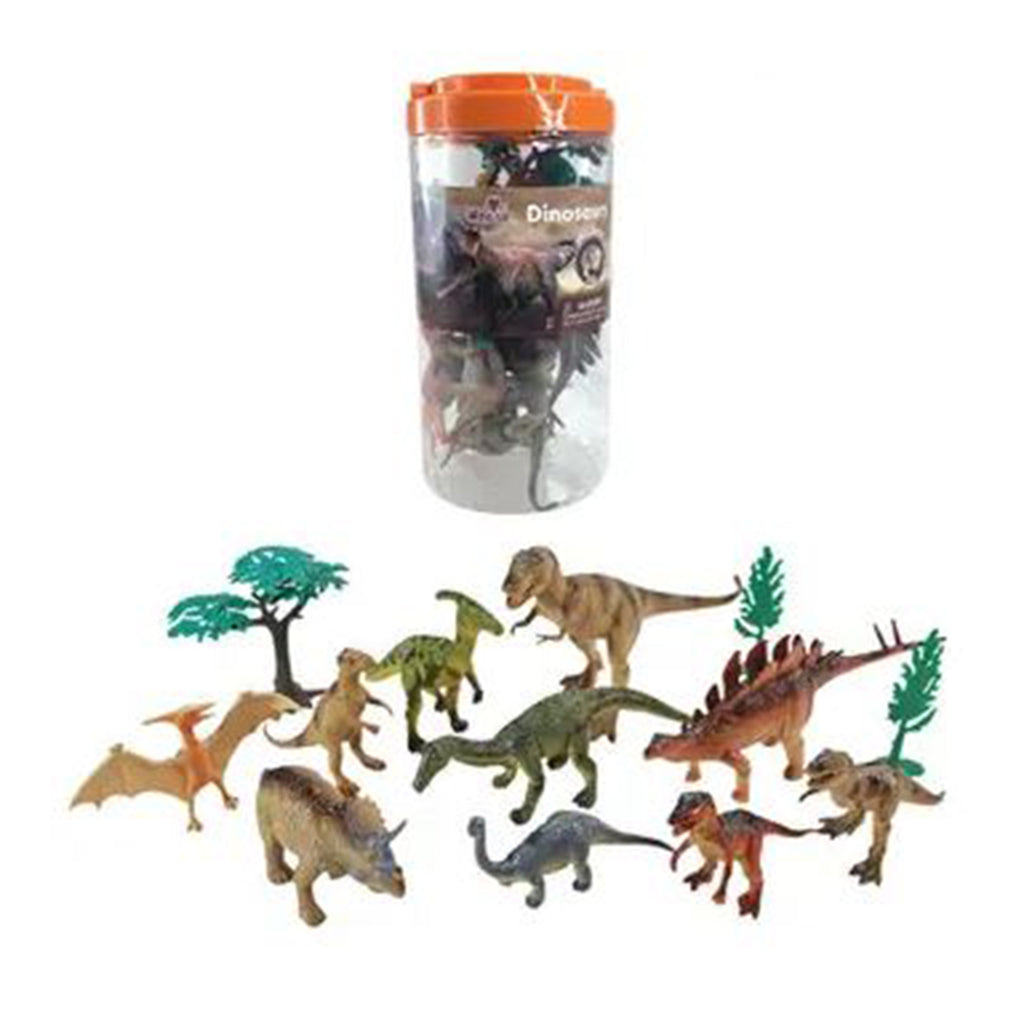 Wenno Dinosaurs With Augmented Reality 13 Piece Set