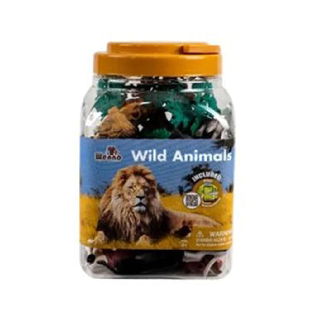 Wenno Wild Animals With Augmented Reality 30 Piece Set