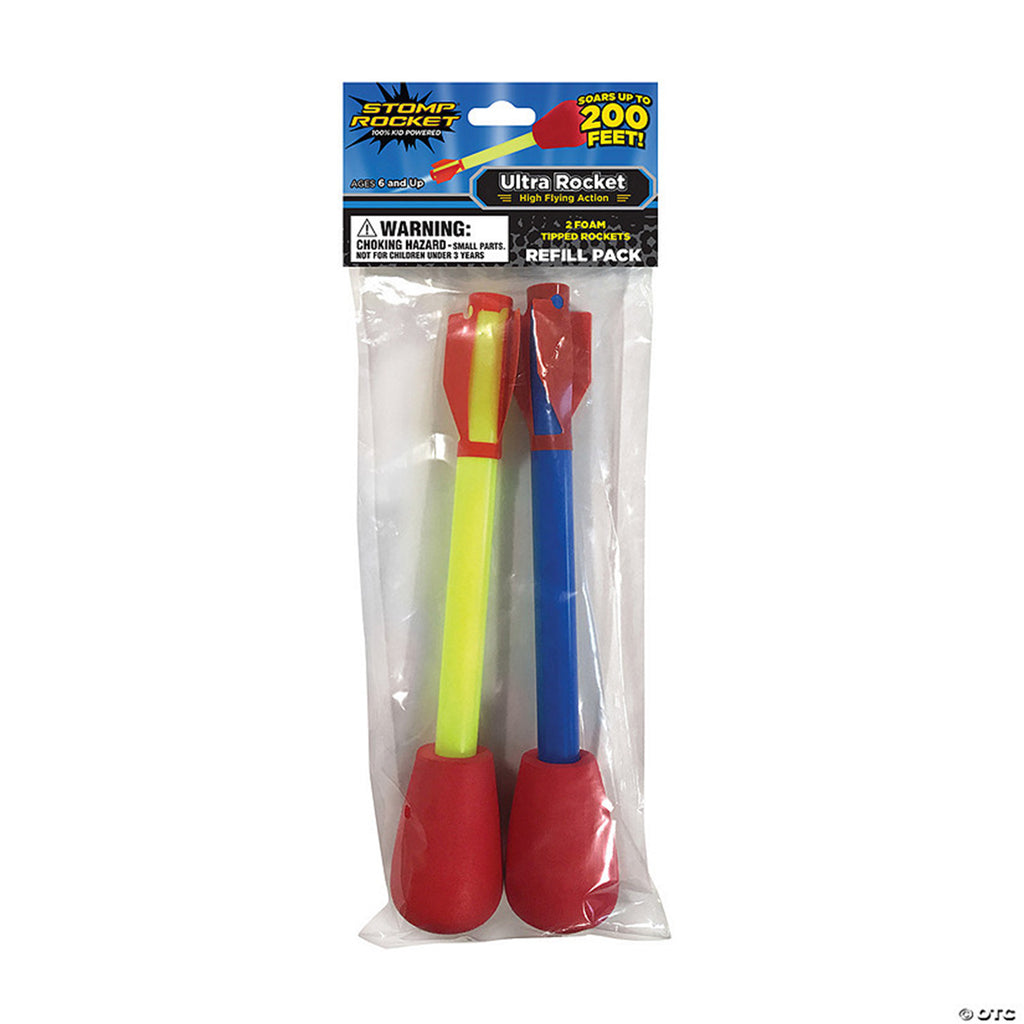 Stomp Rocket 2 Pack Ultra Rocket Refill Pack - Radar Toys