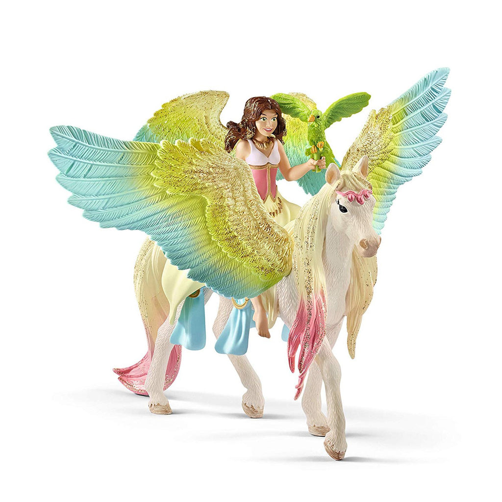 Schleich Fairy Surah With Blossom Unicorn Bayala Fantasy Figure 70566 - Radar Toys