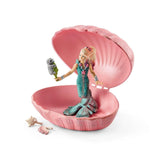 Schleich Mermaid With Baby Seal In Shell Bayala Fantasy Figure 70564 - Radar Toys