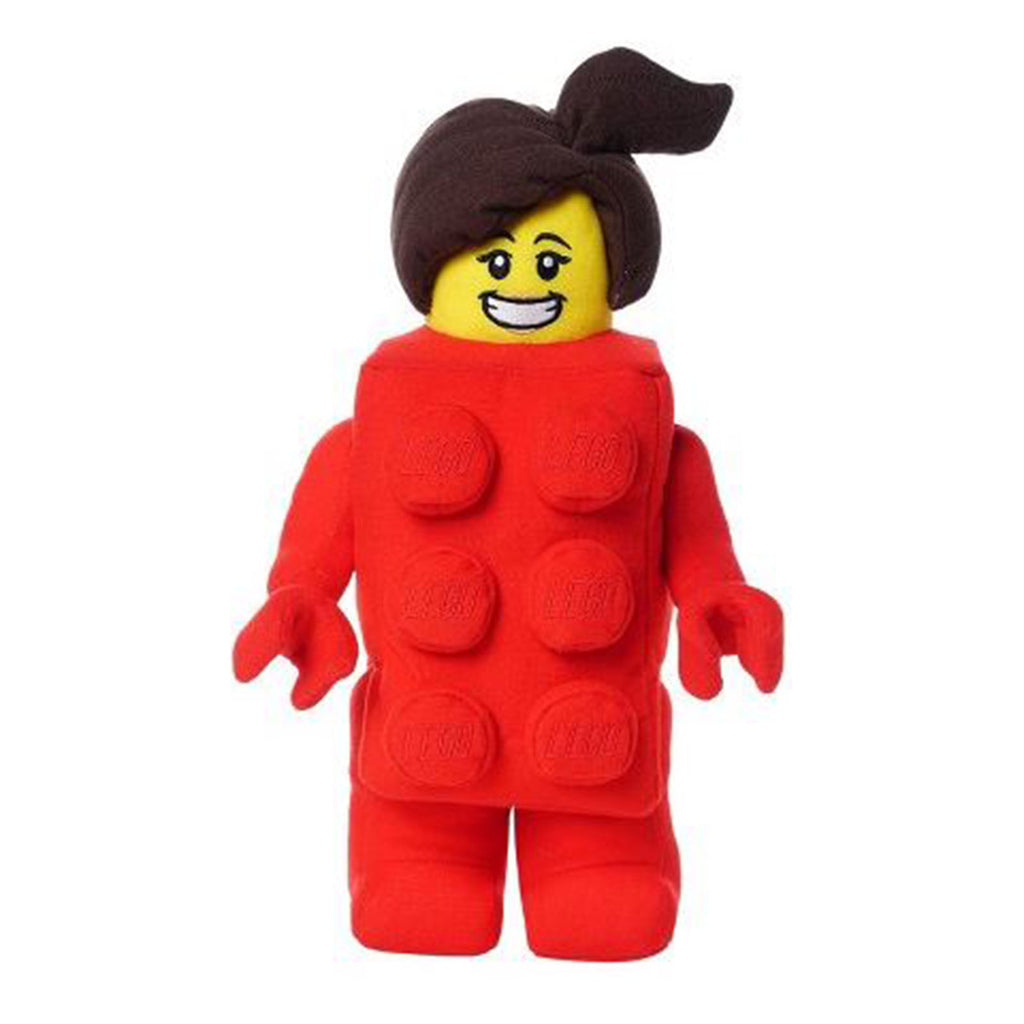 Manhattan Toy Lego Brick Suit Girl 13 Inch Plush Figure