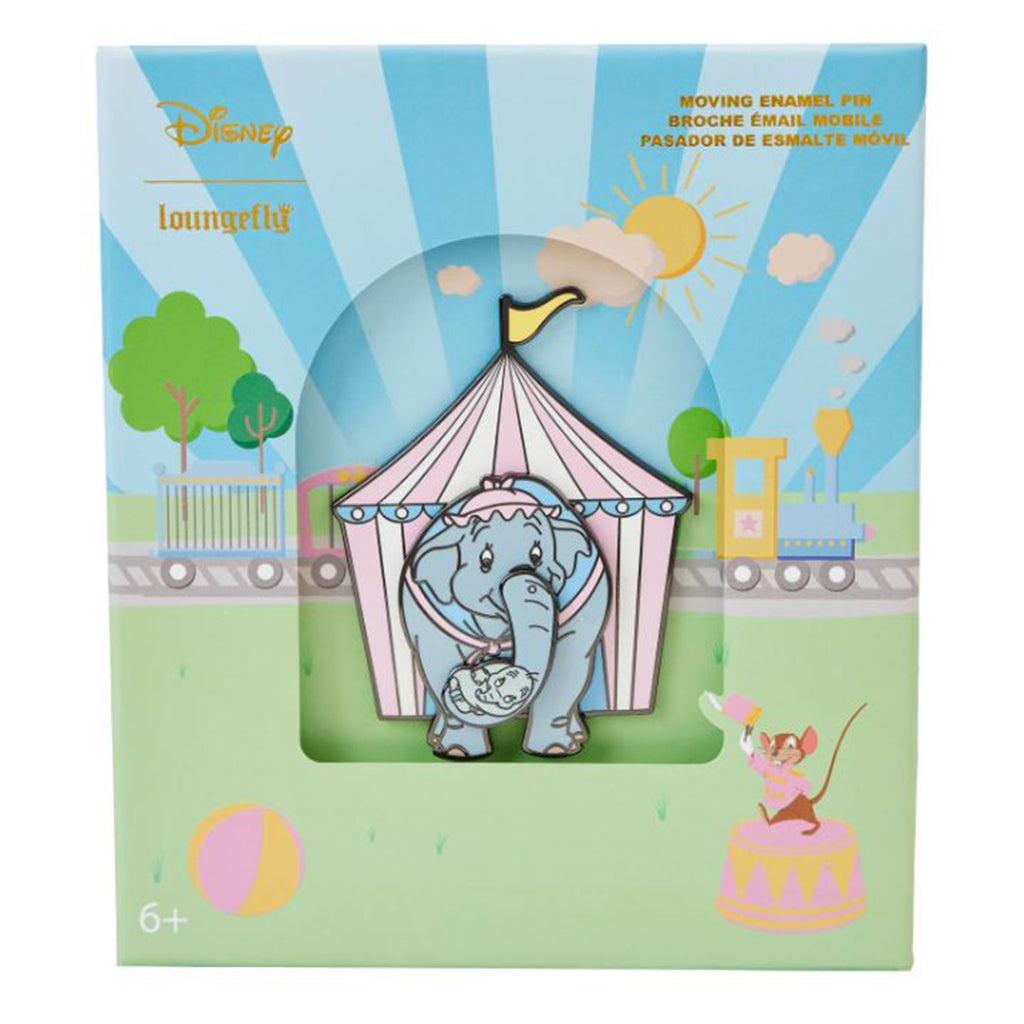 Loungefly Disney Dumbo Mrs Jumbo Craddle Trunk 3 Inch Collector Box Pin