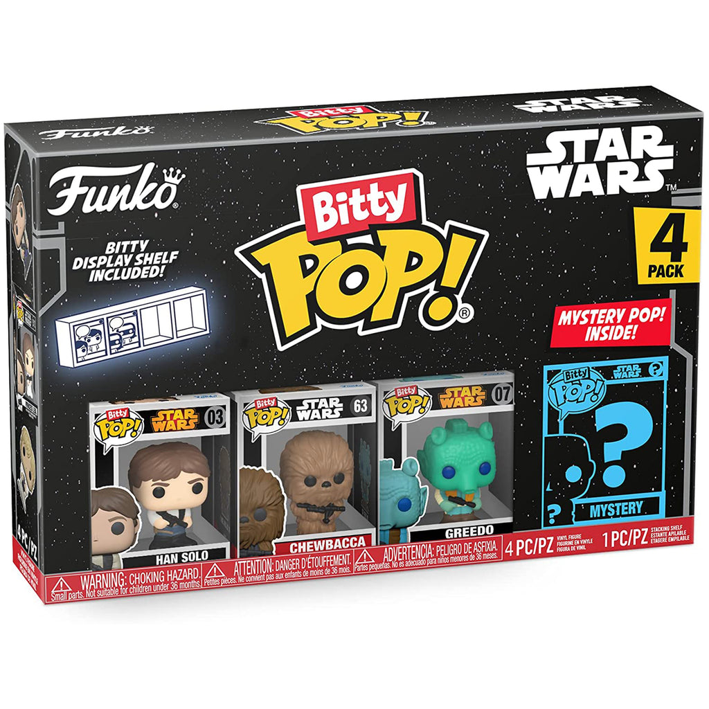 Funko Star Wars Bitty POP Han Solo Series 4 Pack Set