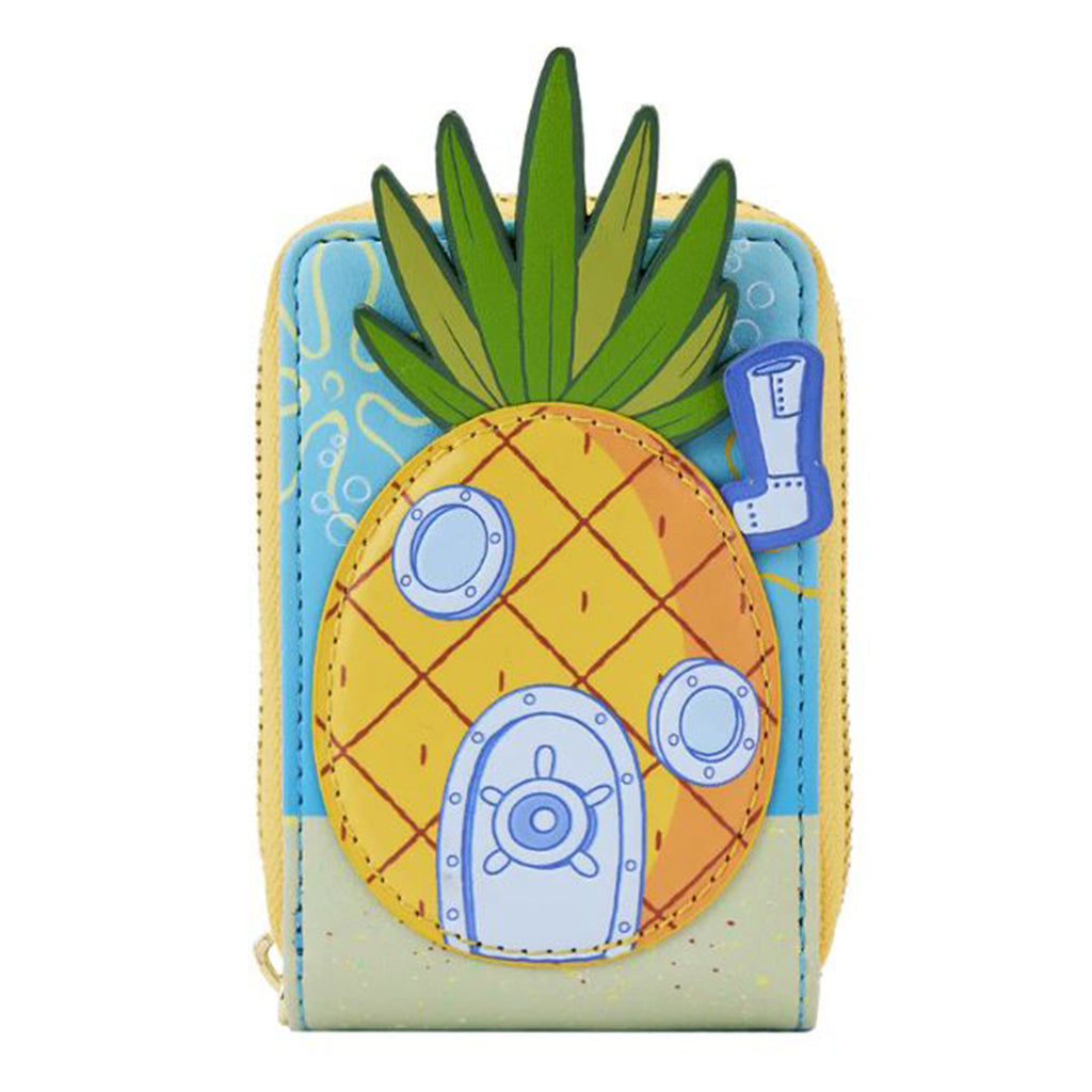 Loungefly Nickelodeon SpongeBob SquarePants Pineapple House Accordion Wallet