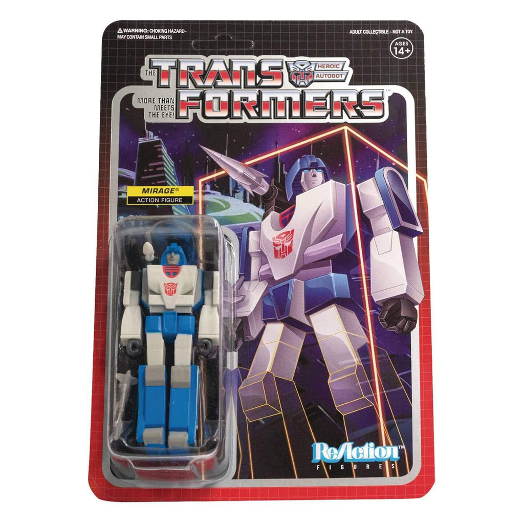 Super7 Transformers Mirage Reaction Figure