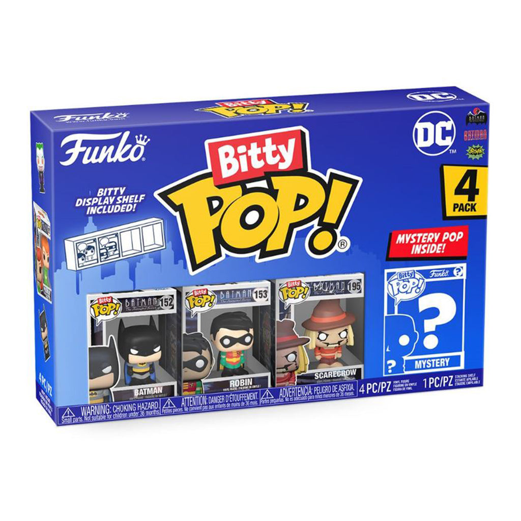 Funko DC Bitty POP Batman Animated Series 4 Pack Set