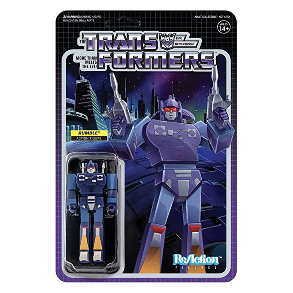 Super7 Transformers Rumble Reaction Figure
