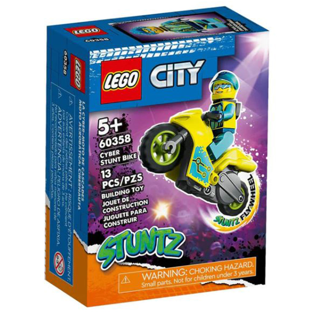 LEGO® City Cyber Stunt Bike Building Set 60358