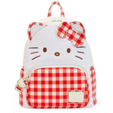 Loungefly Sanrio Hello Kitty Gingham Cosplay Mini Backpack - Radar Toys
