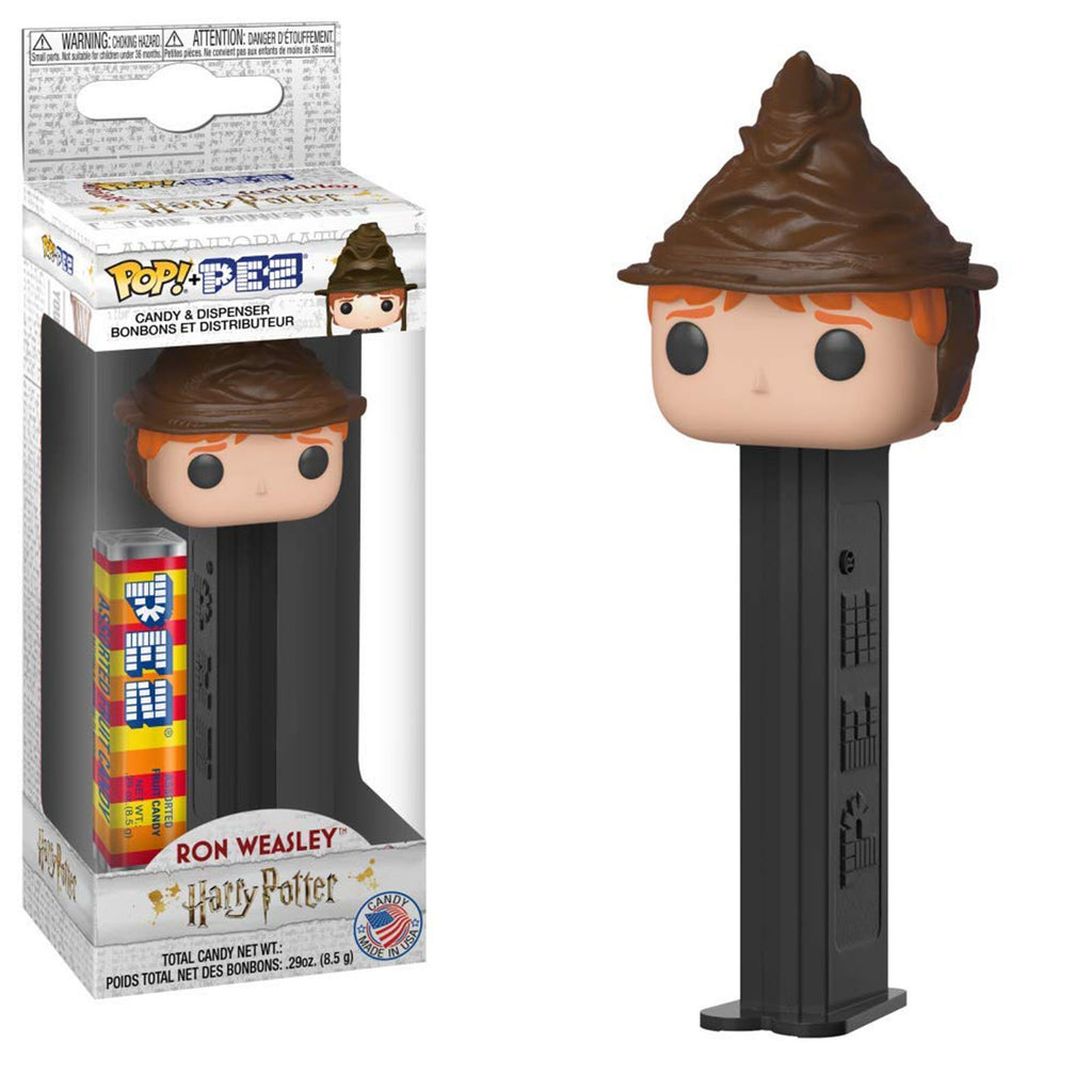 Funko Harry Potter POP PEZ Ron Weasley Sorting Hat Dispenser