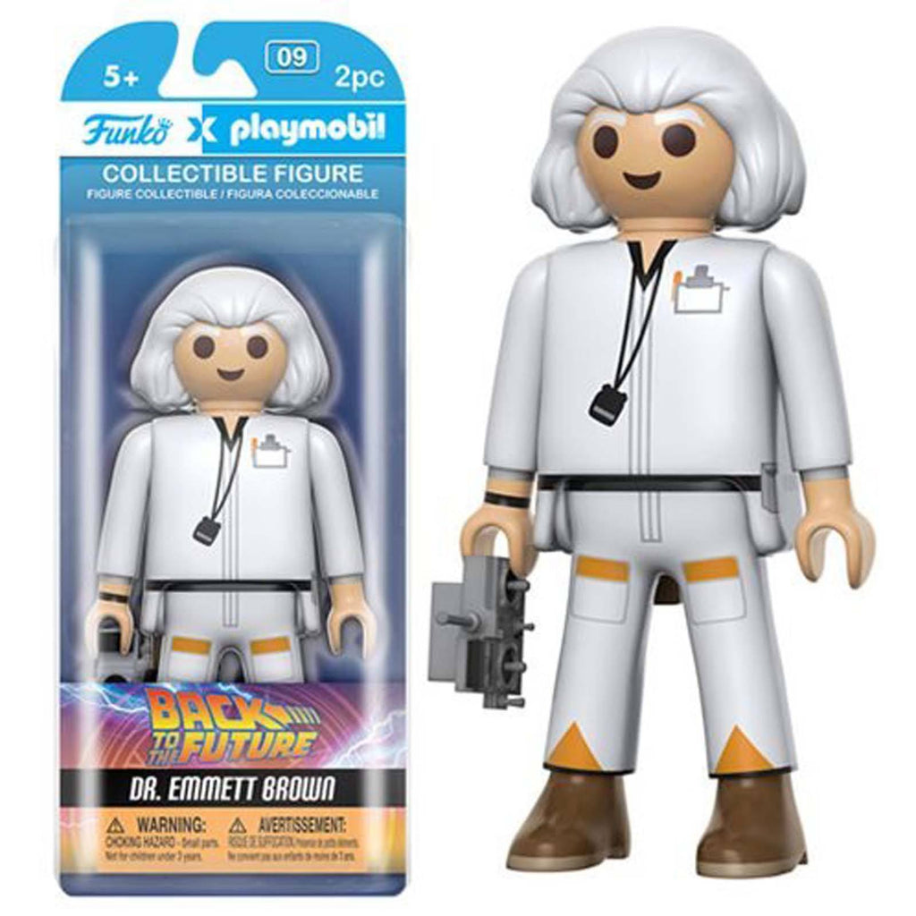 Funko Playmobil Back To The Future Doc Brown Action Figure