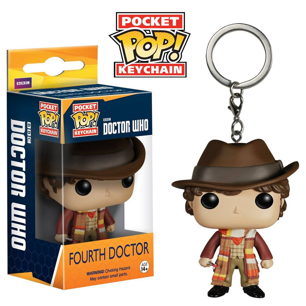 Doctor Who Pocket POP Fourth Doctor Vinyl Figure Keychain