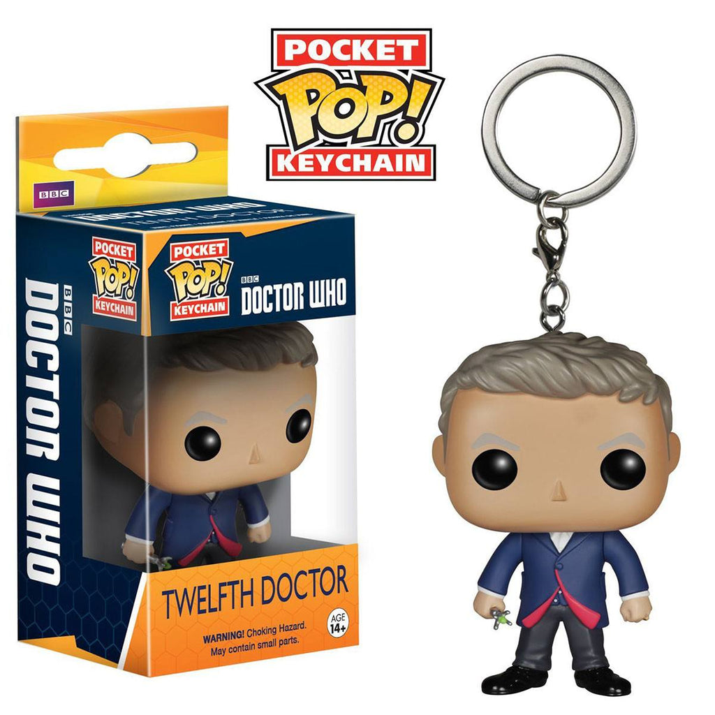 Doctor Who Pocket POP Twelfth Doctor Vinyl Figure Keychain