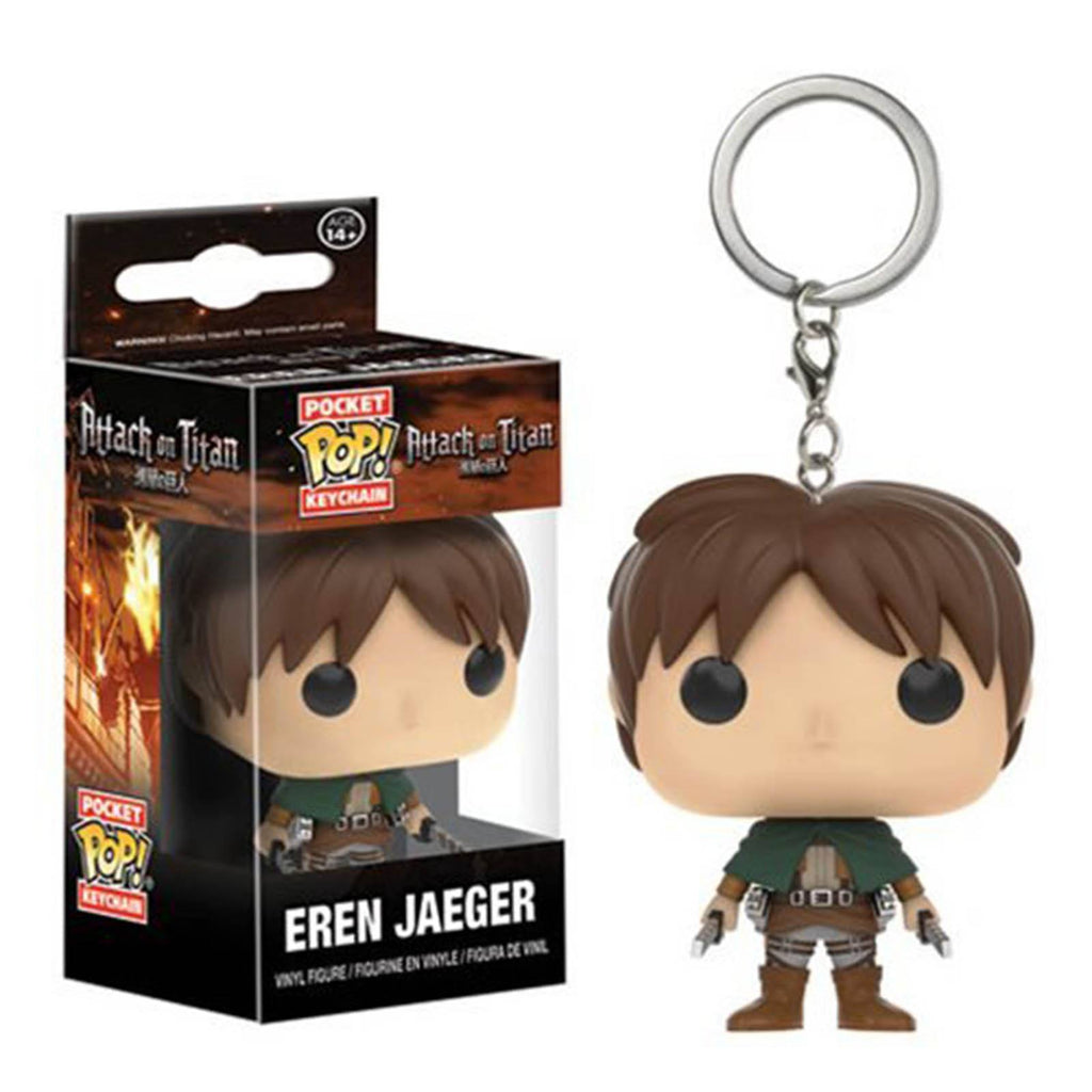 Funko Attack On Titan Pocket POP Eren Jaeger Vinyl Figure Keychain