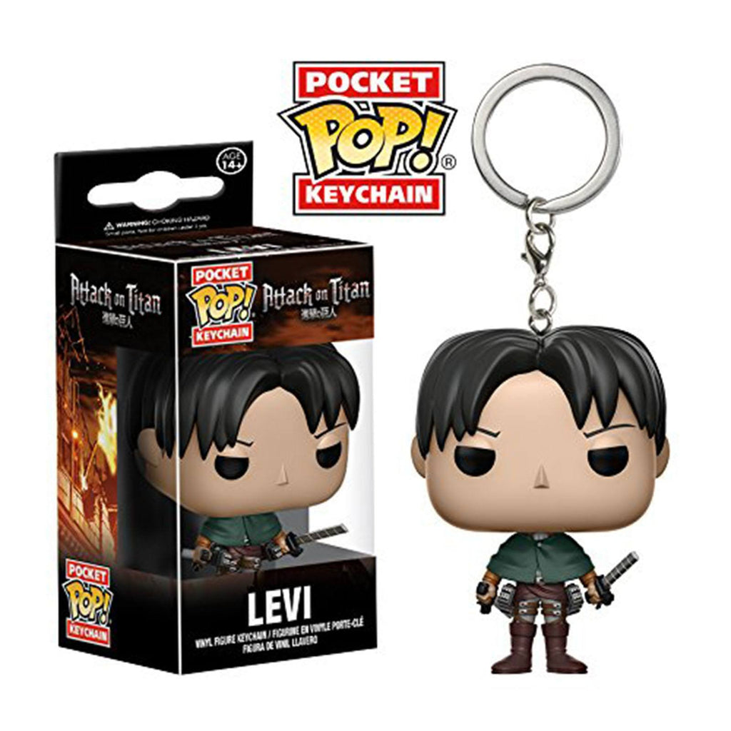 Funko Attack On Titan Pocket POP Levi Vinyl Figure Keychain