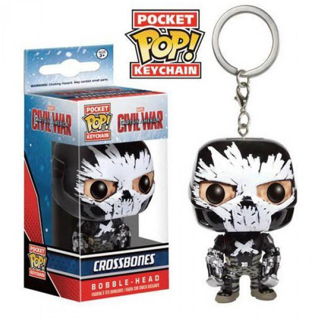 Funko Civil War Pocket POP Crossbones Vinyl Figure Keychain