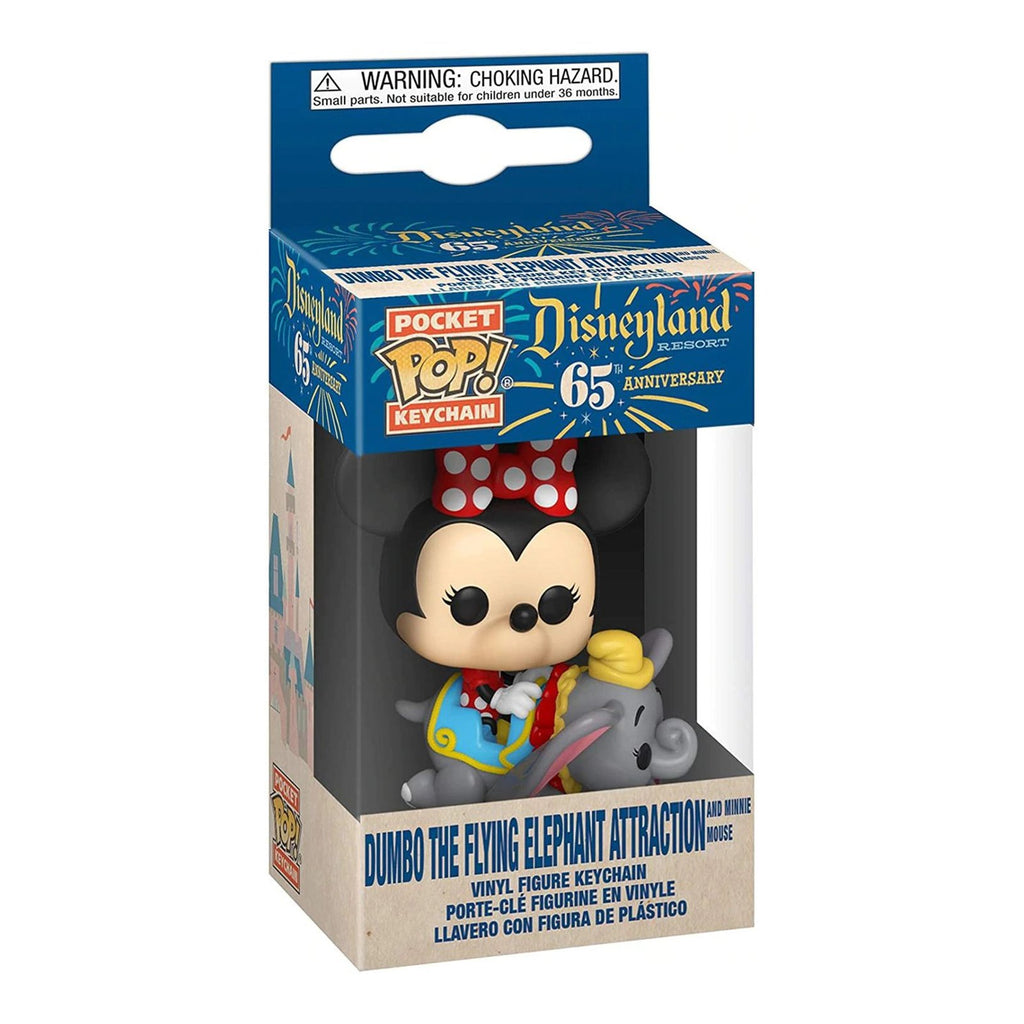 Funko Disneyland Pocket POP Minnie On Dumbo Keychain
