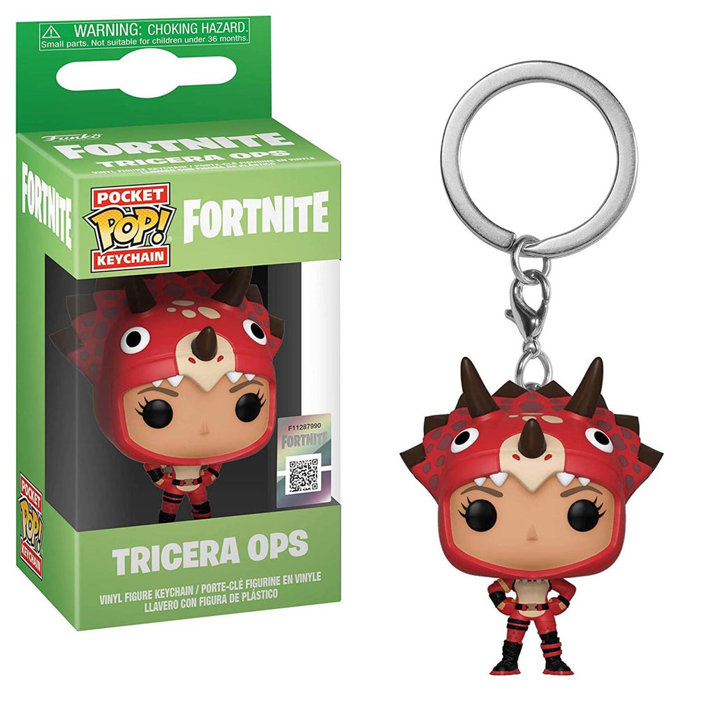 Funko Fortnite Pocket POP Tricera Ops Vinyl Figure Keychain