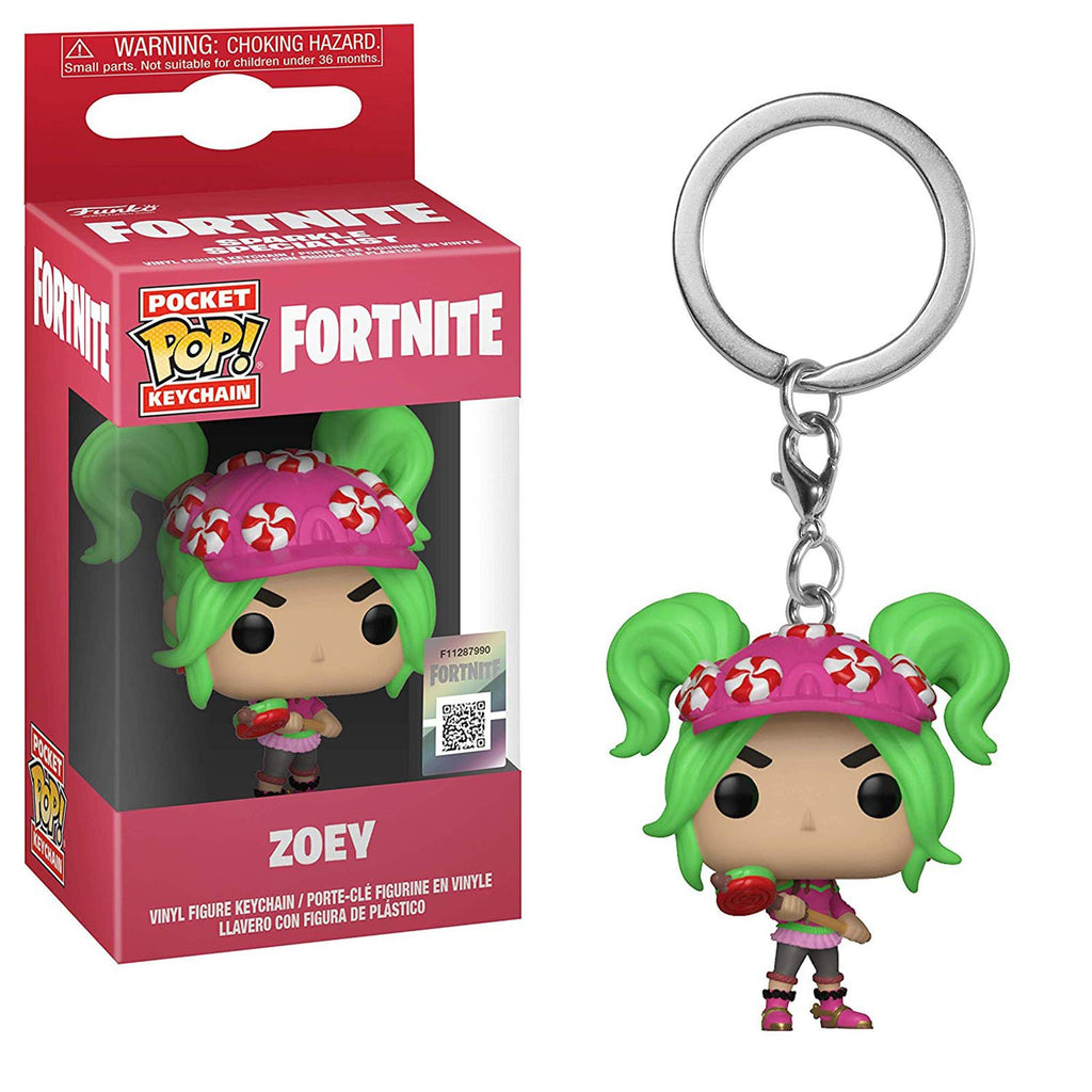 Funko Fortnite Pocket POP Zoey Vinyl Figure Keychain