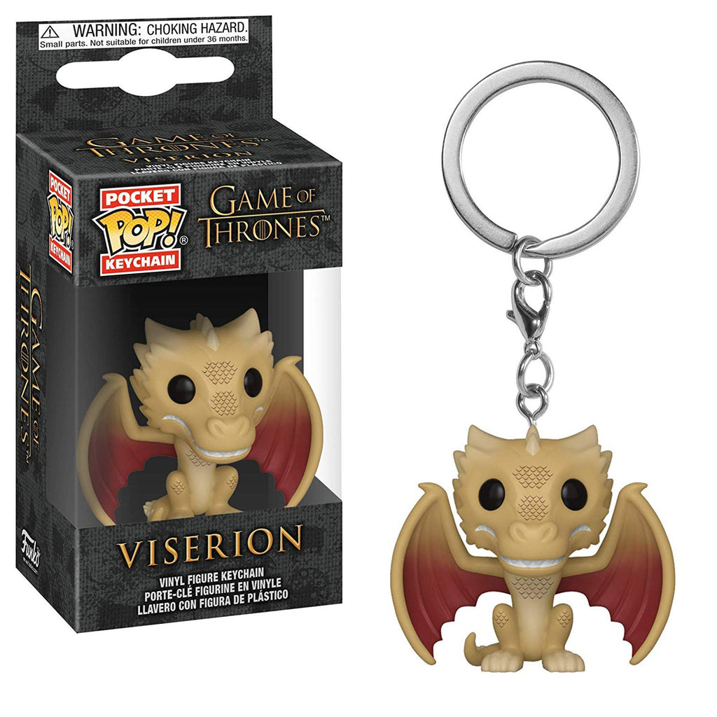 Funko Game Of Thrones Pocket POP Viserion Keychain Figure