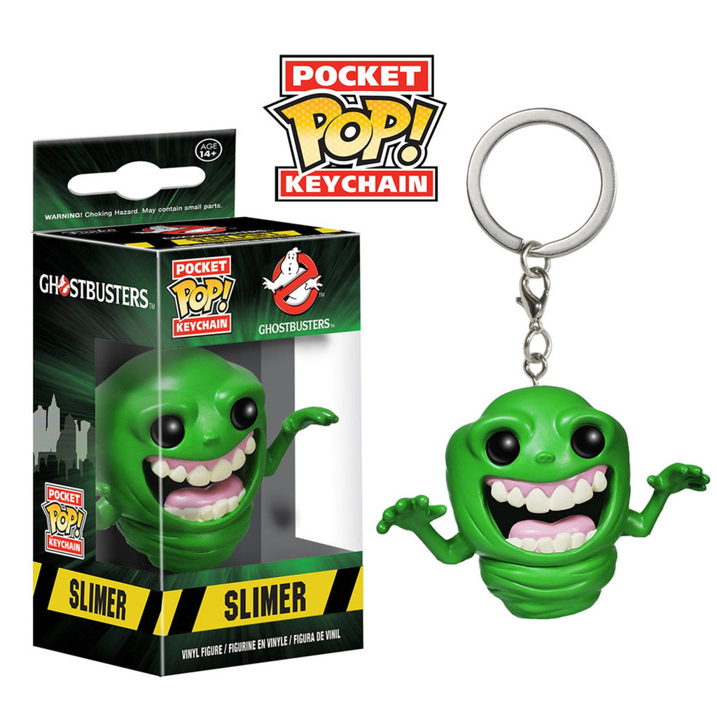 Funko Ghostbusters Pocket POP Slimer Vinyl Figure Keychain