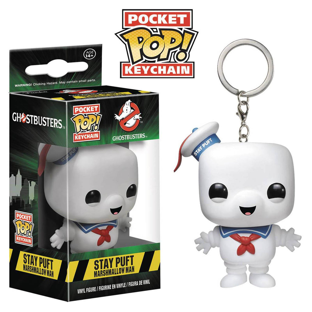Funko Ghostbusters Pocket POP Stay Puft Vinyl Figure Keychain