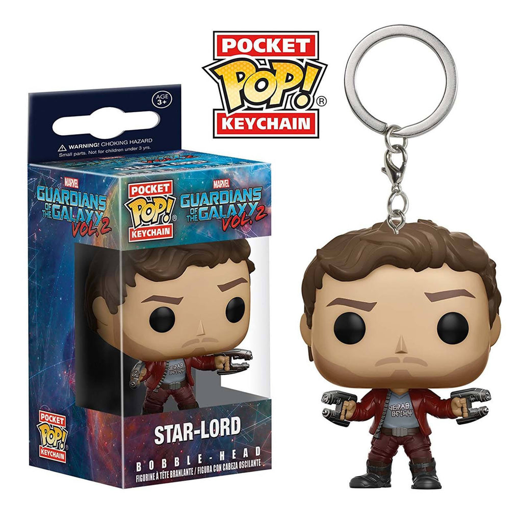 Funko Guardians Of The Galaxy 2 Pocket POP Star-Lord Keychain Figure