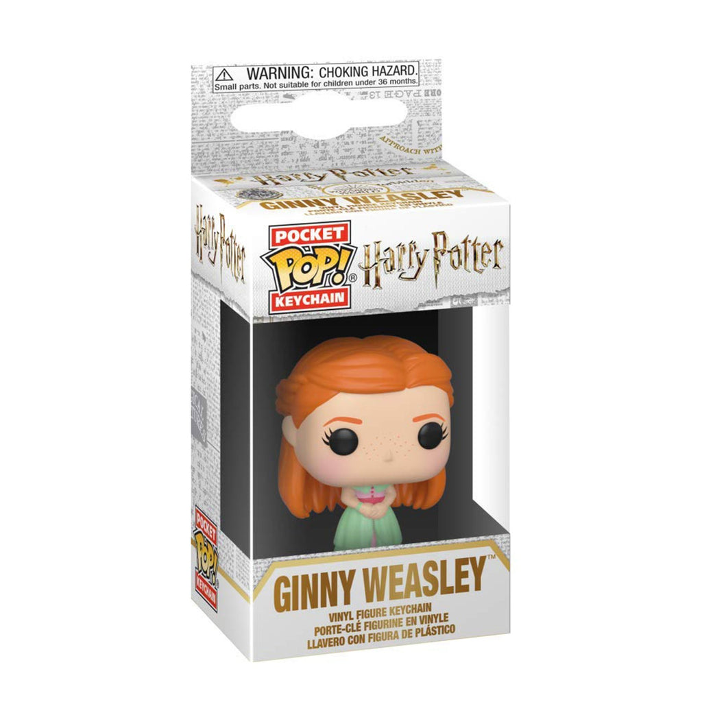 Funko Harry Potter Pocket POP Ginny Weasley Yule Ball Keychain
