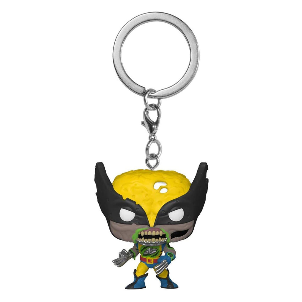 Funko Marvel Zombies Pocket POP Wolverine Keychain Figure