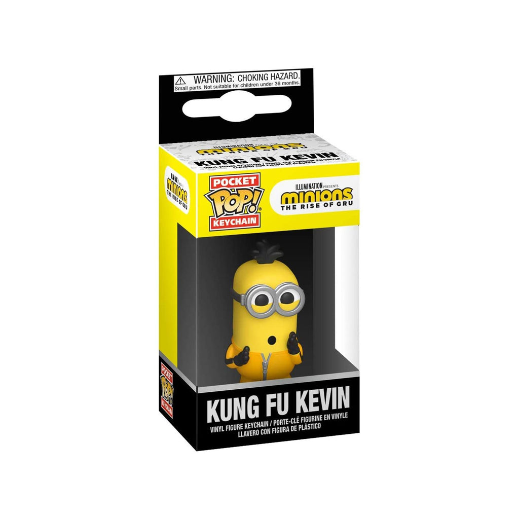 Funko Minions Rise Of Gru Pocket POP Kung Fu Kevin Keychain
