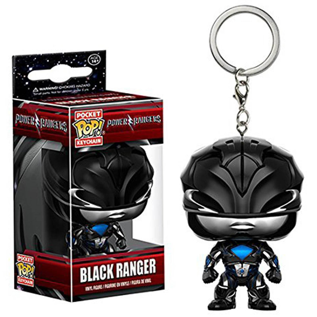 Funko Power Rangers Movie Pocket POP Black Ranger Vinyl Figure Keychain