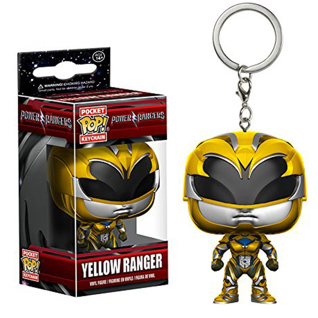 Funko Power Rangers Movie Pocket POP Yellow Ranger Vinyl Figure Keychain