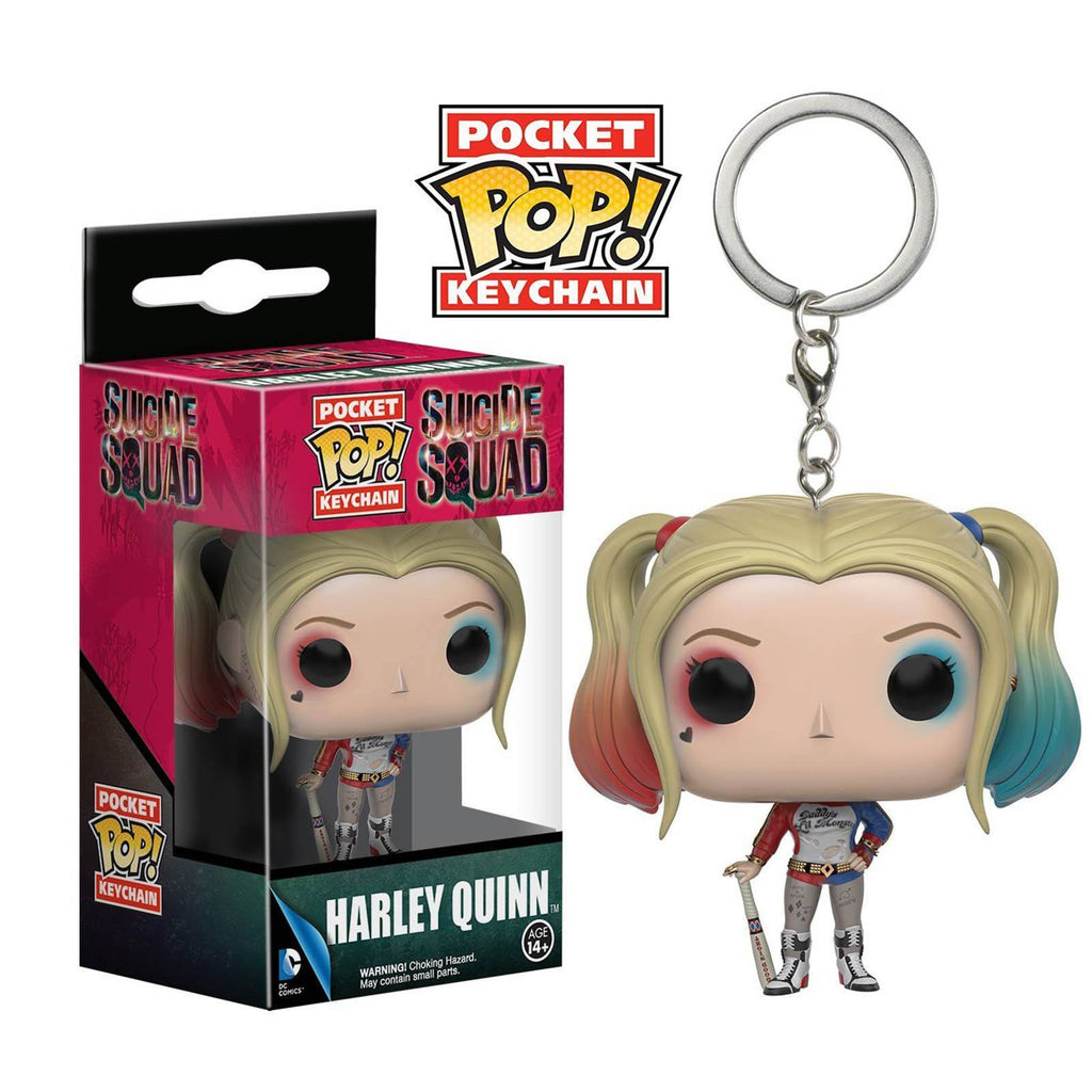 Funko Suicide Squad Pocket POP Harley Quinn Vinyl Figure Keychain