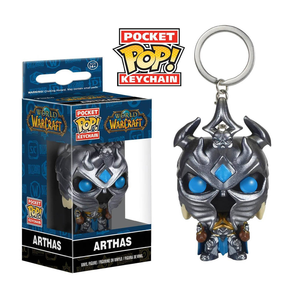 Funko World Of Warcraft Pocket POP Arthas Vinyl Figure Keychain