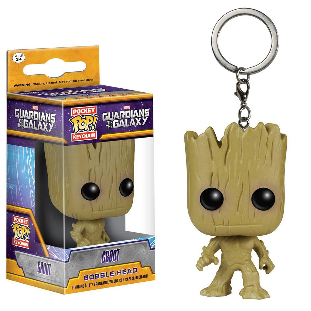Guardians Of The Galaxy Pocket POP Groot Vinyl Figure Keychain