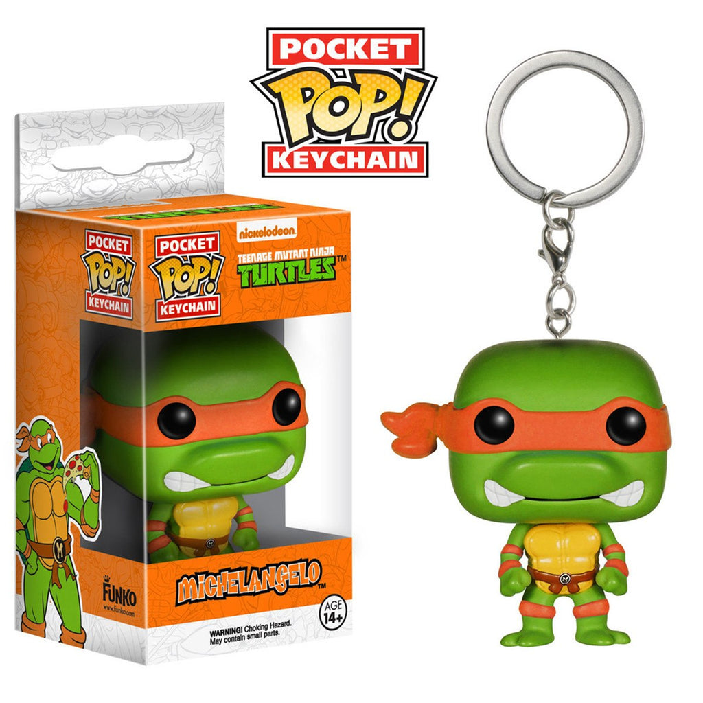 Teenage Mutant Ninja Turtles Pocket POP Michelangelo Keychain