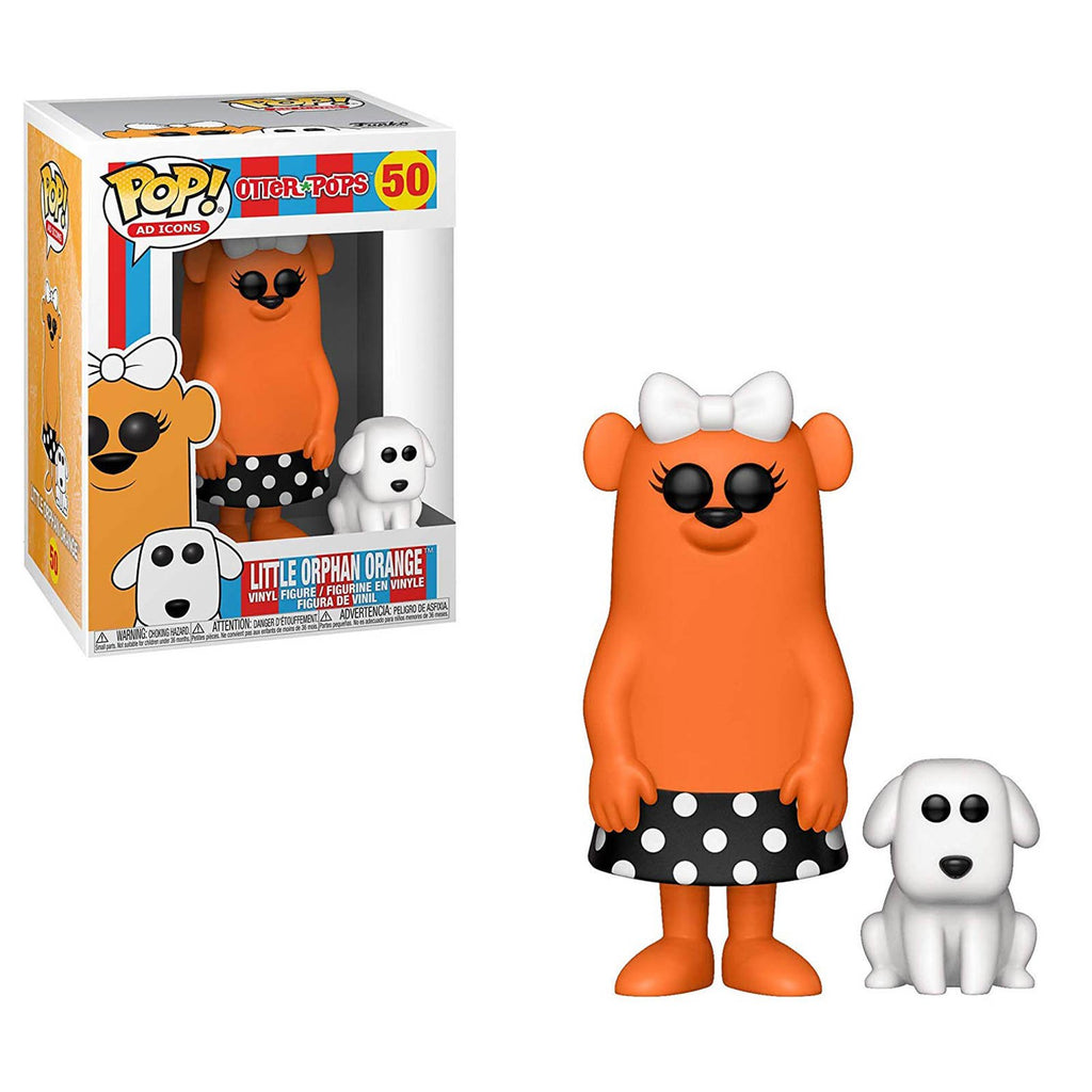 Funko Ad Icons POP Little Orphan Orange Vinyl Figure
