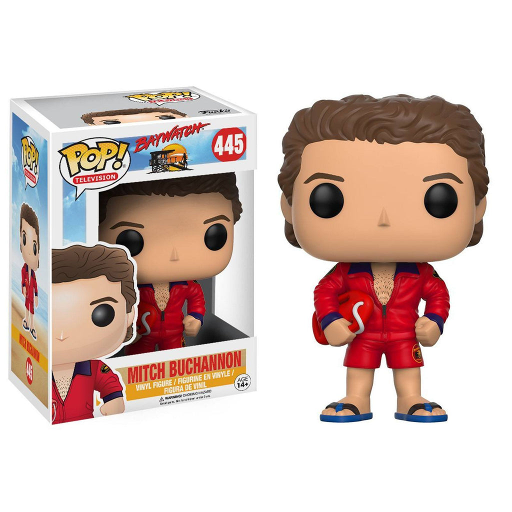 Funko Baywatch POP Mitch Buchannon Vinyl Figure