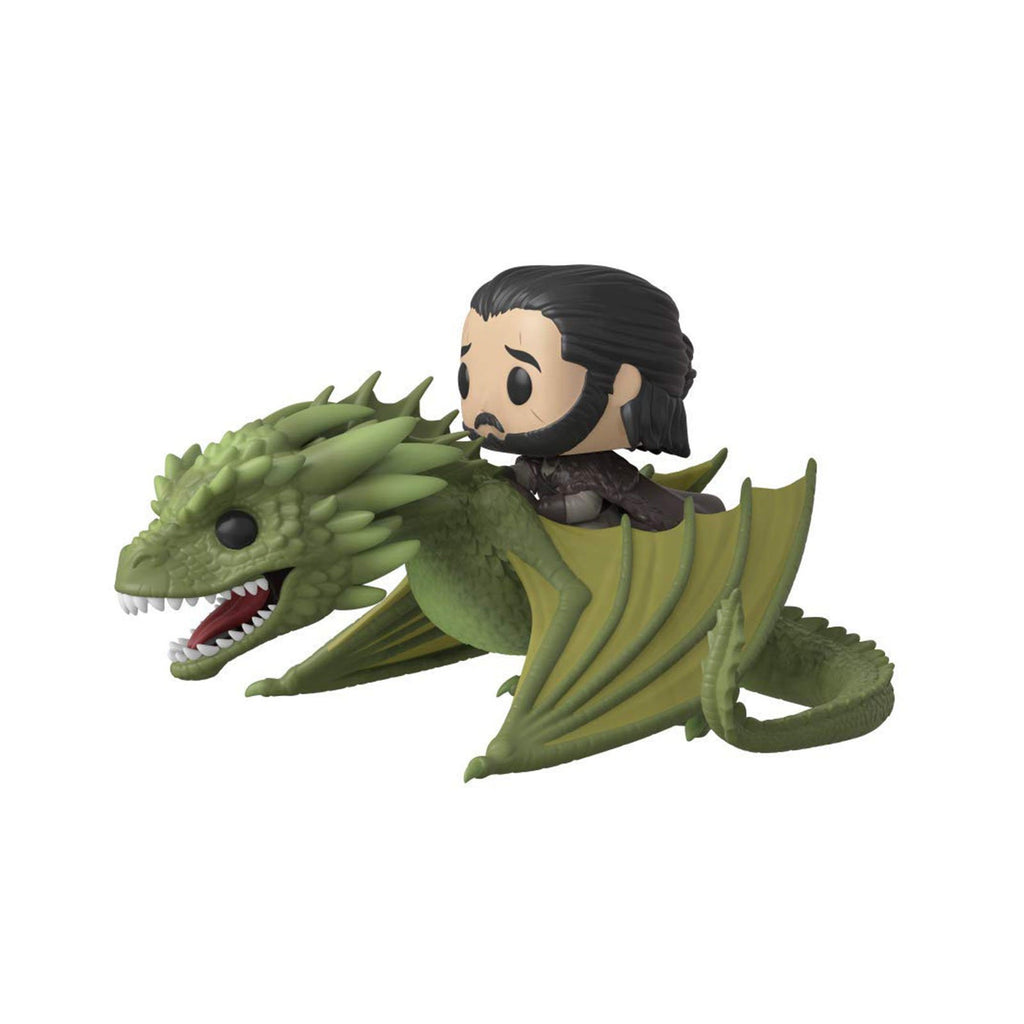Funko Game Of Thrones POP Rides Jon Snow With Rhaegal Figure Set