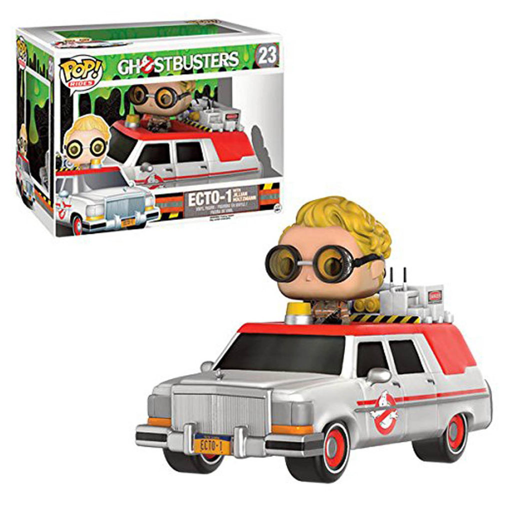 Funko Ghostbusters POP Rides Ecto-1 With Jillian Holtzman Vinyl Figure