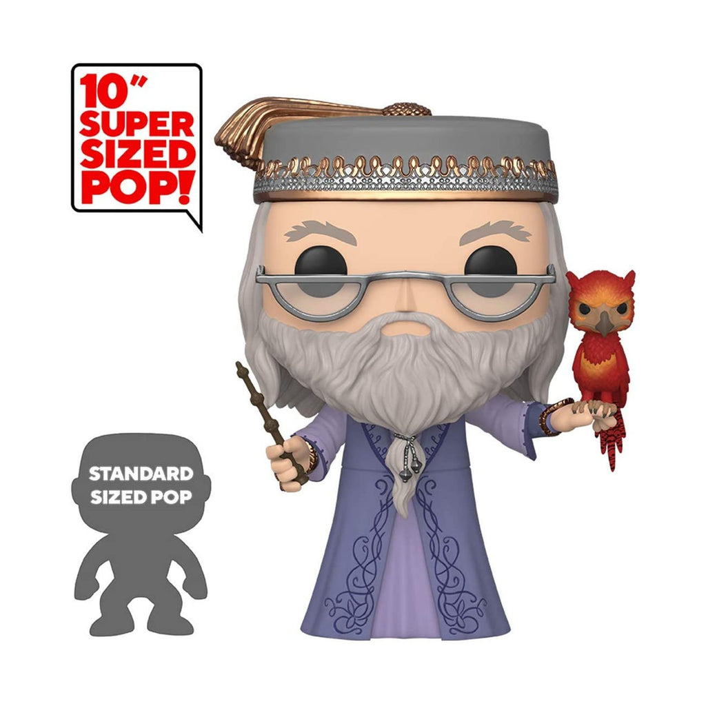 Funko Harry Potter POP Albus Dumbledore Fawkes 10 Inch Figure