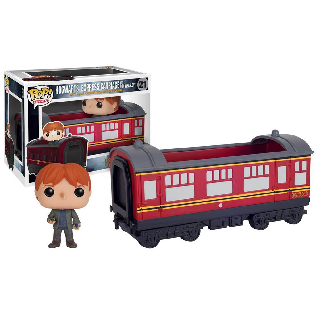Funko Harry Potter POP Rides Hogwarts Express Carriage With Ron Figure