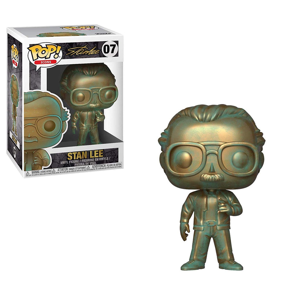 Funko Icons POP Stan Lee Patina Vinyl Figure