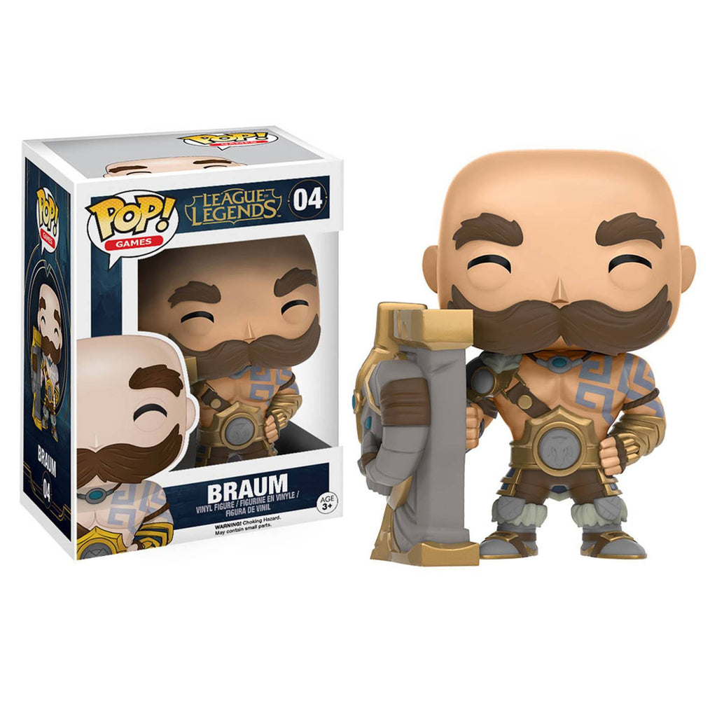 Funko League Of Legends POP Braum Vinyl Figure