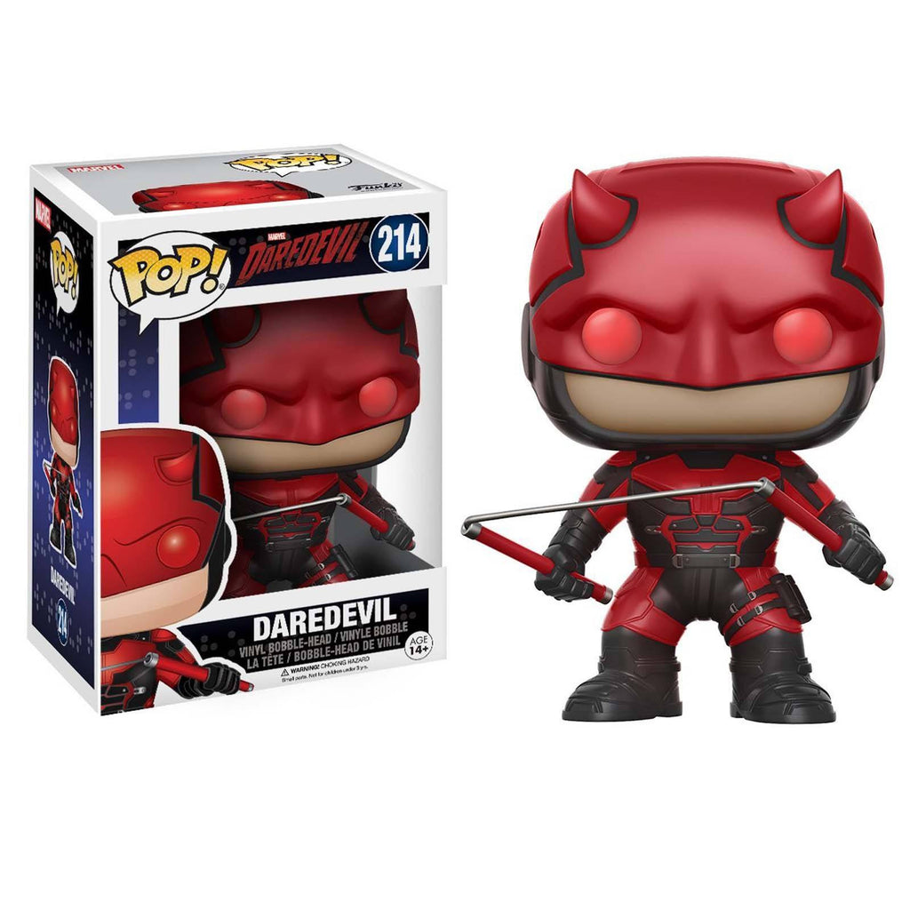 Funko Marvel Daredevil POP Daredevil With Helmet Vinyl Figure